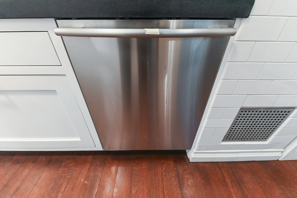 Premier Custom-Built Transitional White Butler's Pantry with Sub-Zero Refrigeration