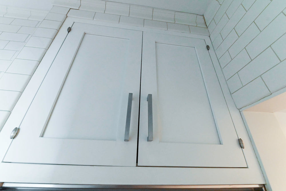 Premier Custom-Built Transitional White Butler's Pantry with Sub-Zero Refrigeration