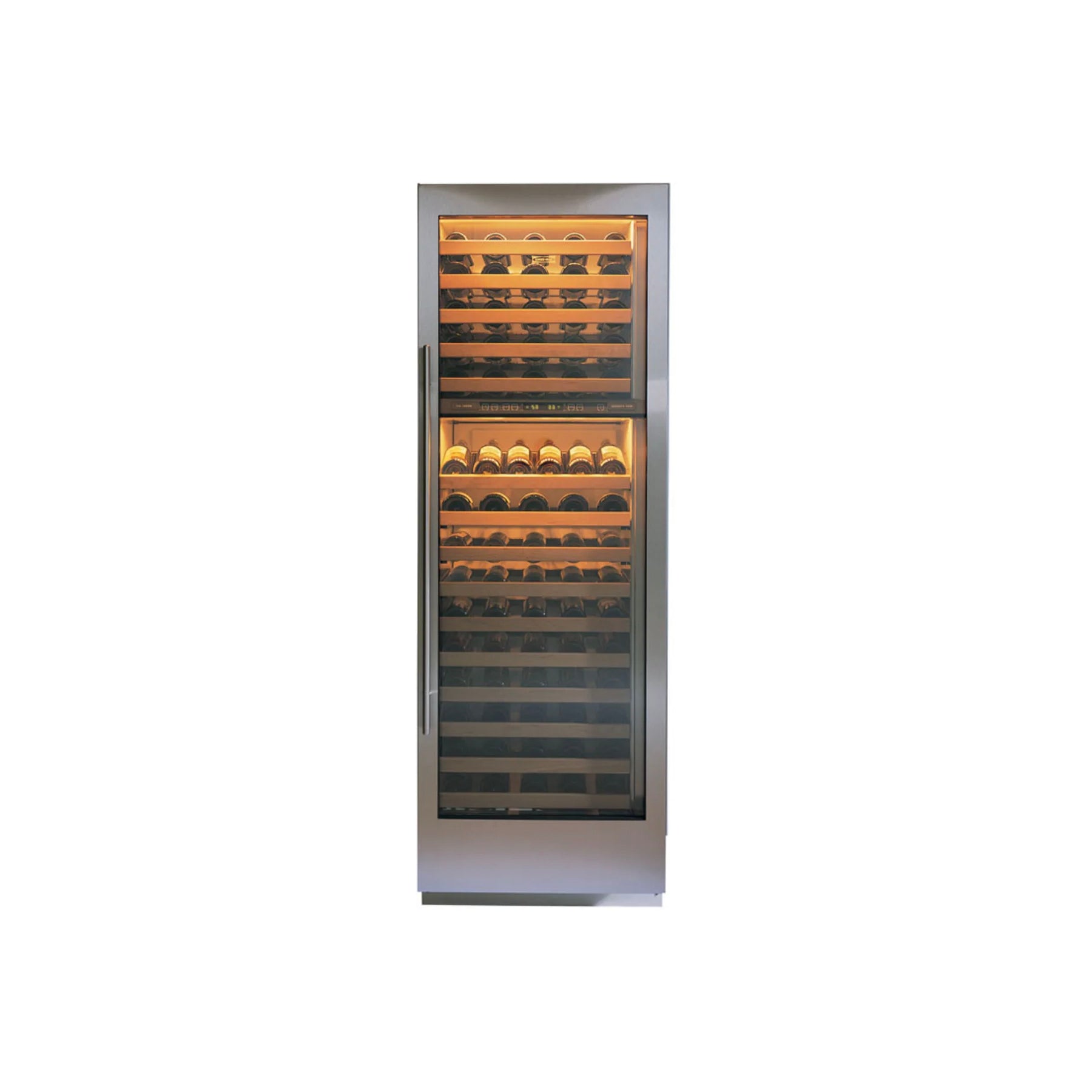 Sub-Zero 427G 27" Stainless Steel Built-in Dual Zone Tall Wine Cooler, Right Hinged