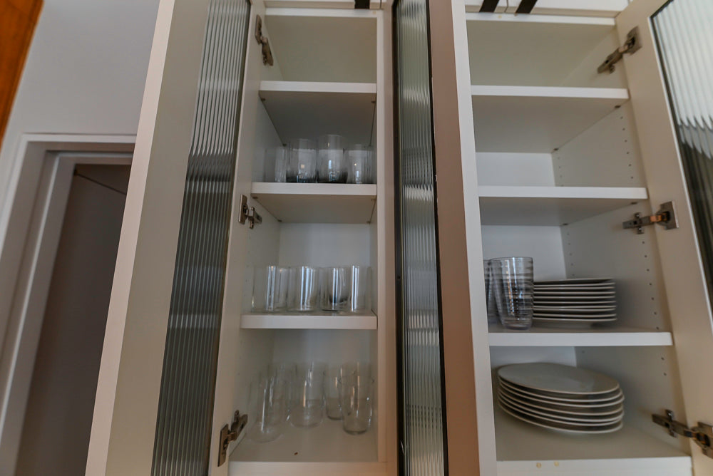 "The Maison Moderne" Kitchen with La Cornue CornuFŽ 110 Range and Marble Top Table