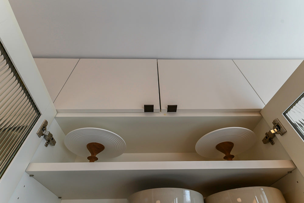 "The Maison Moderne" Kitchen with La Cornue CornuFŽ 110 Range and Marble Top Table