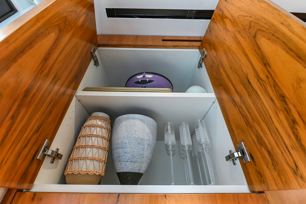 "The Maison Moderne" Kitchen with La Cornue CornuFŽ 110 Range and Marble Top Table