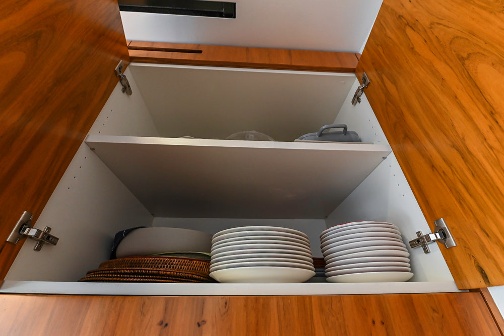 "The Maison Moderne" Kitchen with La Cornue CornuFŽ 110 Range and Marble Top Table