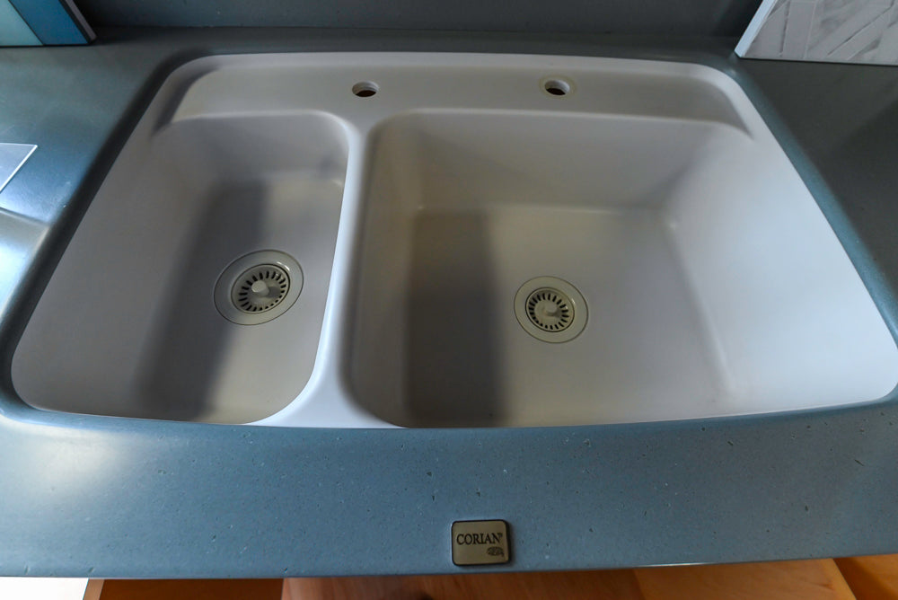 Merillat Classic Fusion Natural Maple Transitional Corner Pantry with Sink