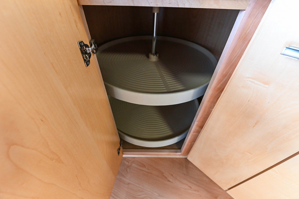 Merillat Classic Fusion Natural Maple Transitional Corner Pantry with Sink