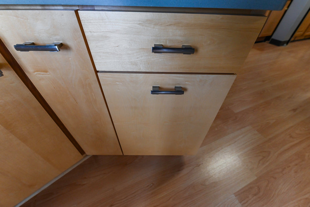 Merillat Classic Fusion Natural Maple Transitional Corner Pantry with Sink