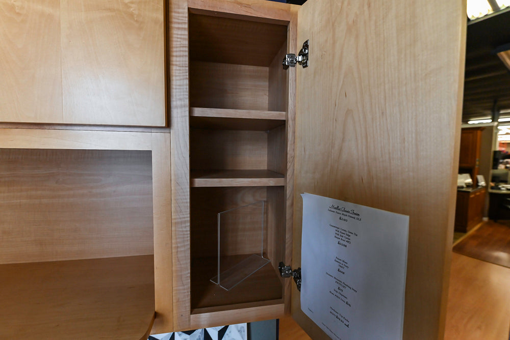 Merillat Classic Fusion Natural Maple Transitional Corner Pantry with Sink