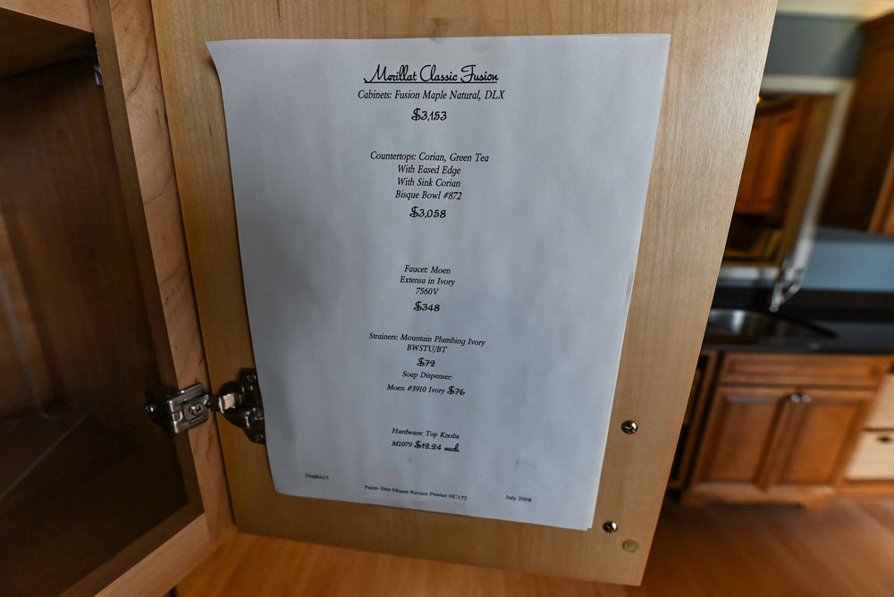 Merillat Classic Fusion Natural Maple Transitional Corner Pantry with Sink