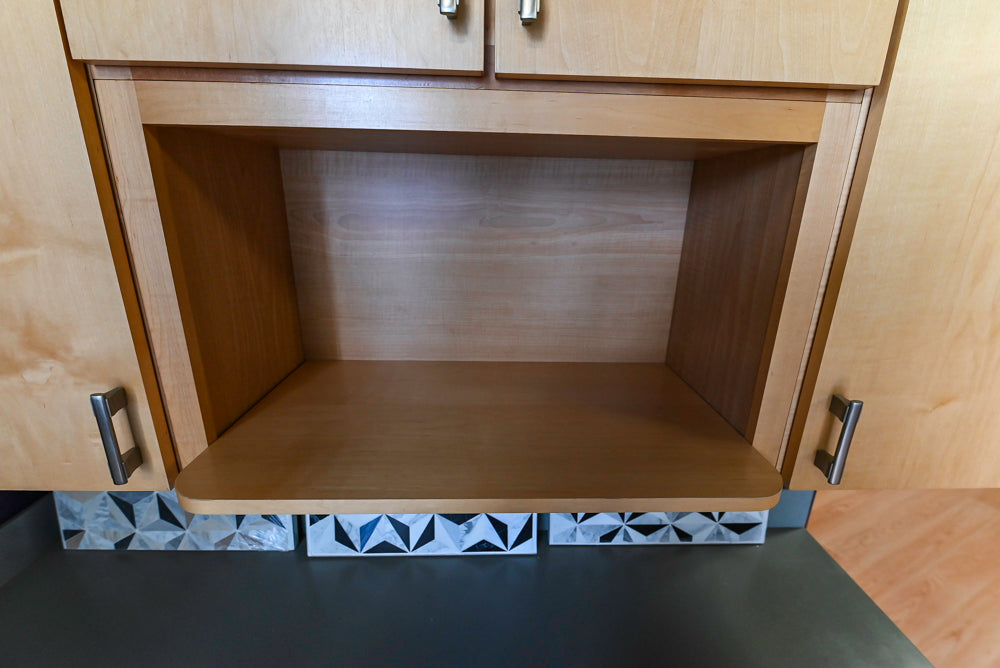 Merillat Classic Fusion Natural Maple Transitional Corner Pantry with Sink