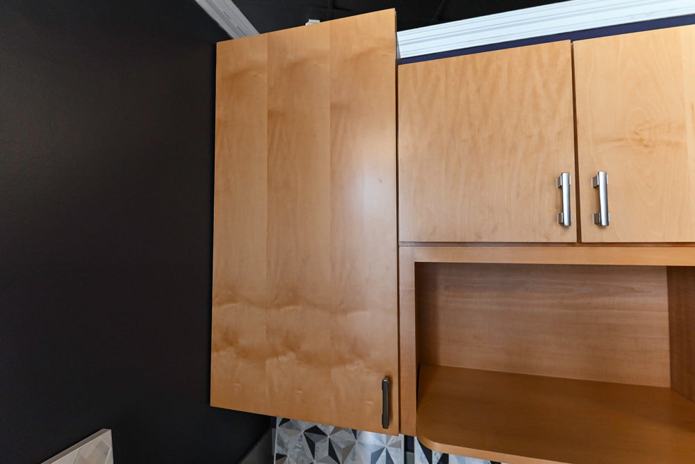 Merillat Classic Fusion Natural Maple Transitional Corner Pantry with Sink