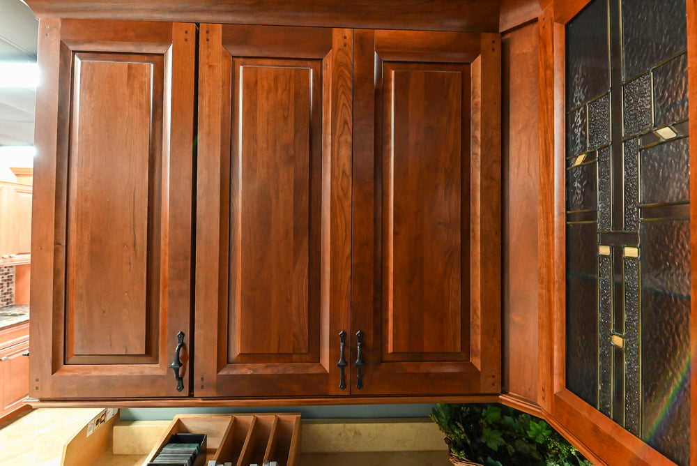Decora Traditional Wooden Partial Corner Kitchen with Sink and Faucet