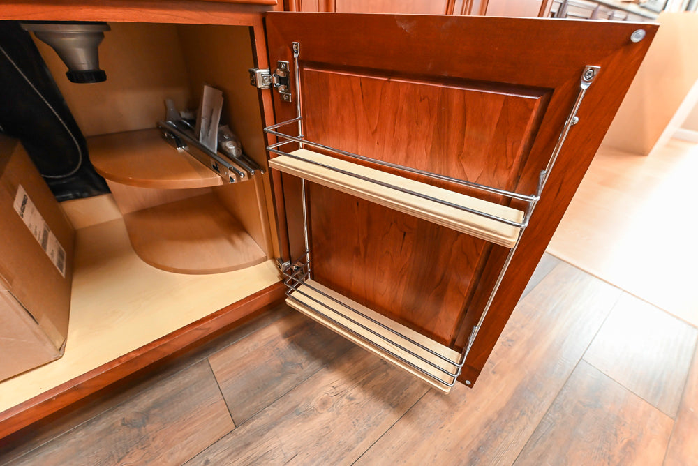 Decora Galleria Cherry Wood Traditional Partial Kitchen with Sink