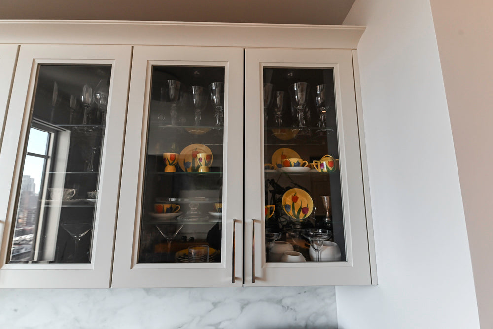 SieMatic Transitional White Kitchen with Island & Luxury Appliances