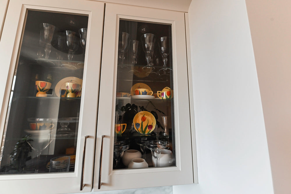 SieMatic Transitional White Kitchen with Island & Luxury Appliances