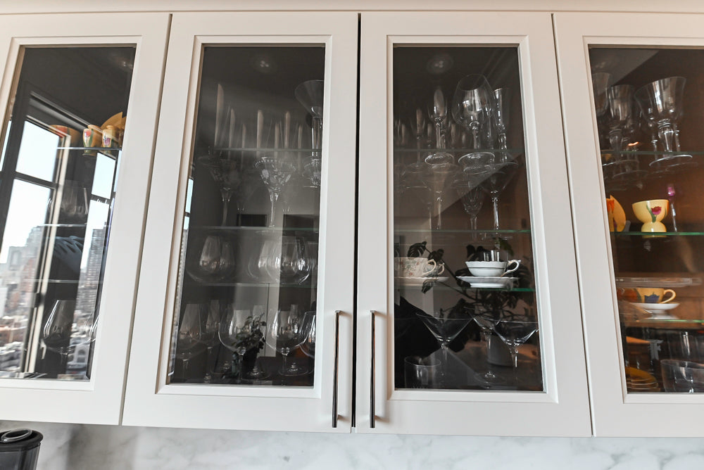 SieMatic Transitional White Kitchen with Island & Luxury Appliances
