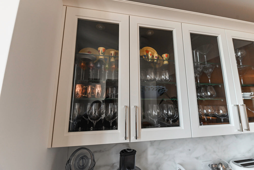 SieMatic Transitional White Kitchen with Island & Luxury Appliances