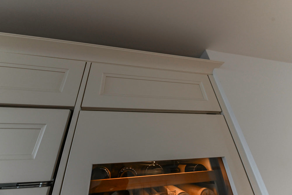 SieMatic Transitional White Kitchen with Island & Luxury Appliances