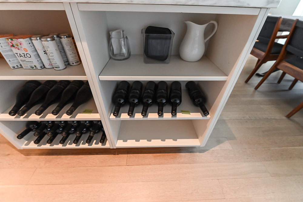 SieMatic Transitional White Kitchen with Island & Luxury Appliances