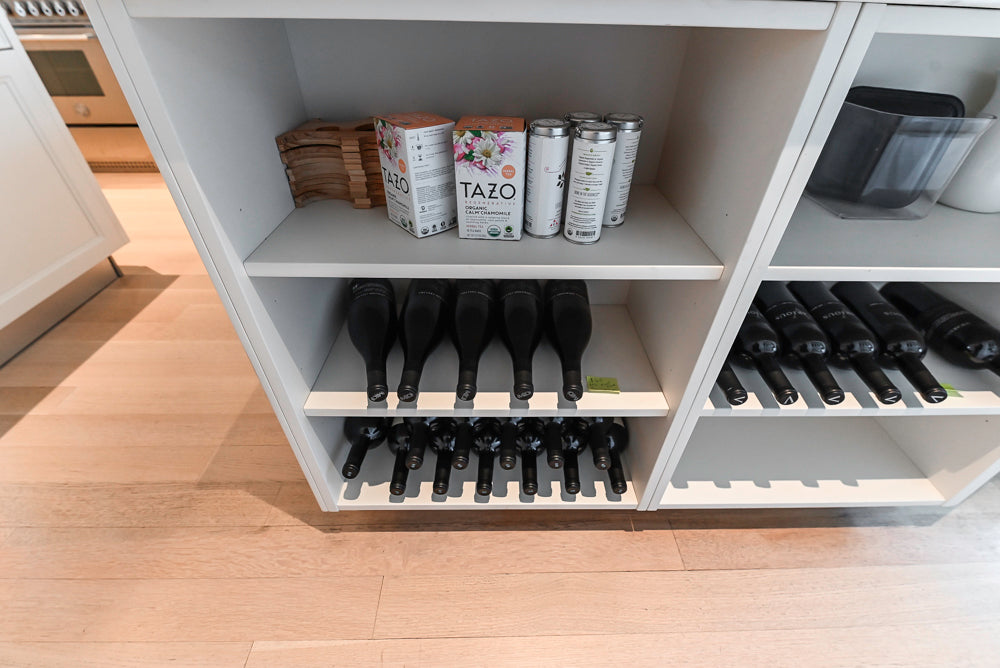 SieMatic Transitional White Kitchen with Island & Luxury Appliances