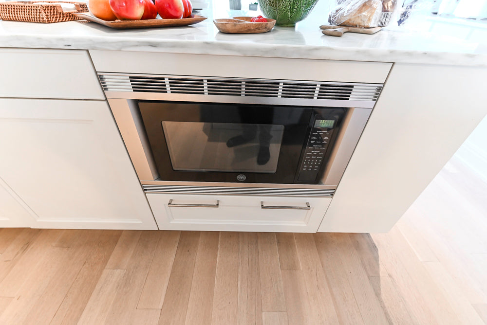 SieMatic Transitional White Kitchen with Island & Luxury Appliances