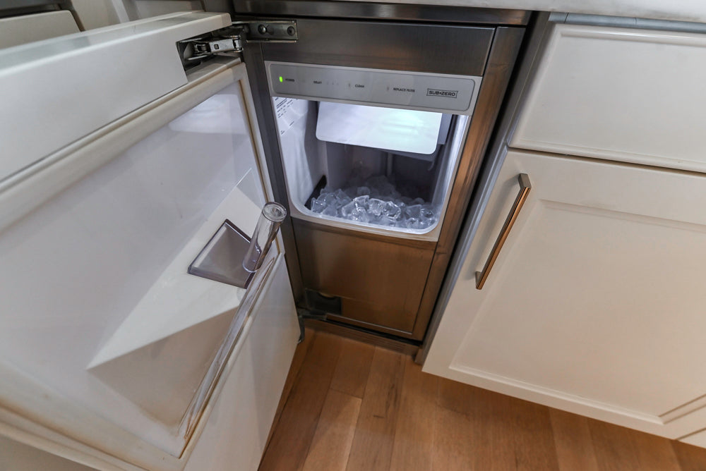 SieMatic Transitional White Kitchen with Island & Luxury Appliances