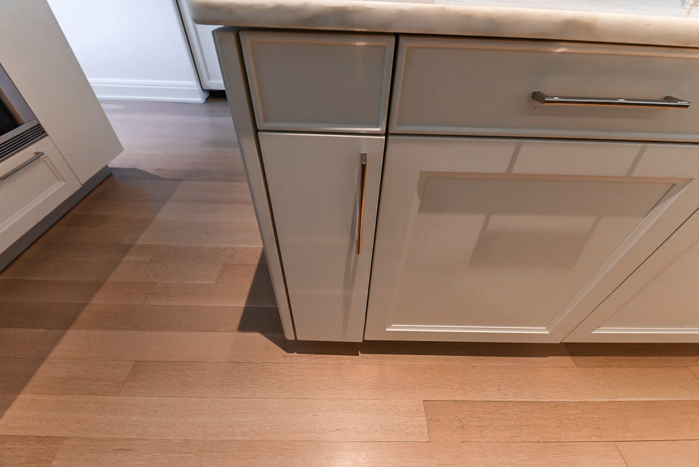 SieMatic Transitional White Kitchen with Island & Luxury Appliances