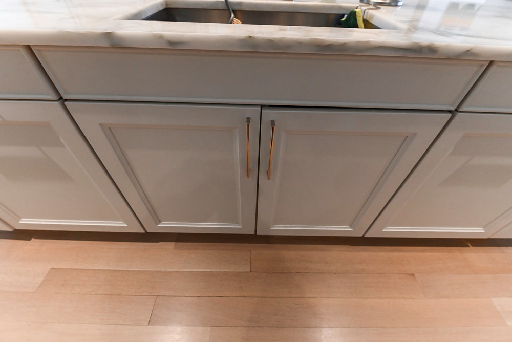 SieMatic Transitional White Kitchen with Island & Luxury Appliances