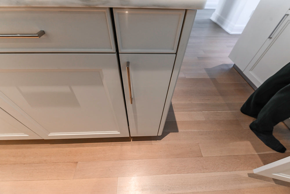 SieMatic Transitional White Kitchen with Island & Luxury Appliances