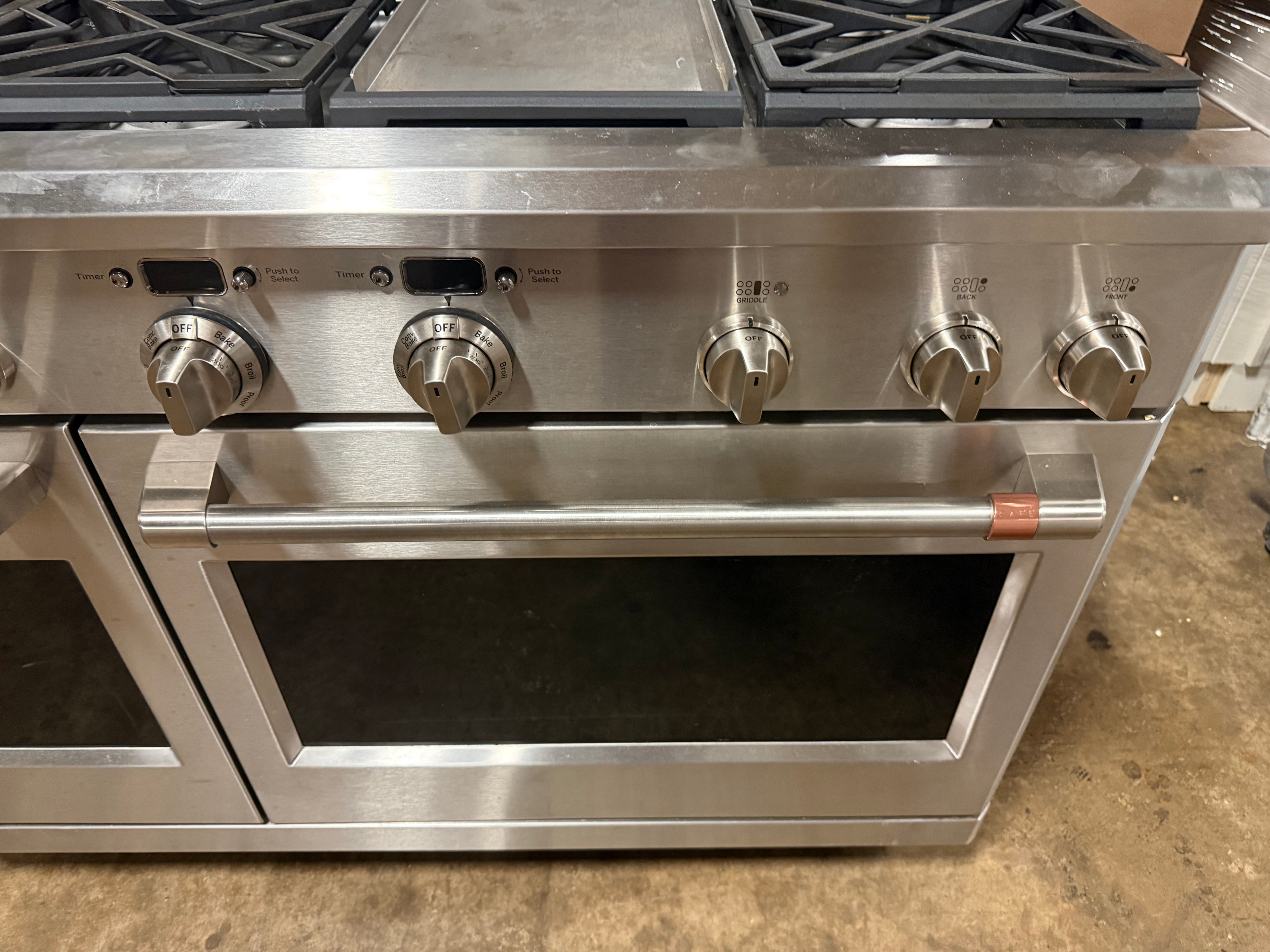 Café C2Y486P2MS1 48" Stainless Steel Dual Fuel Range