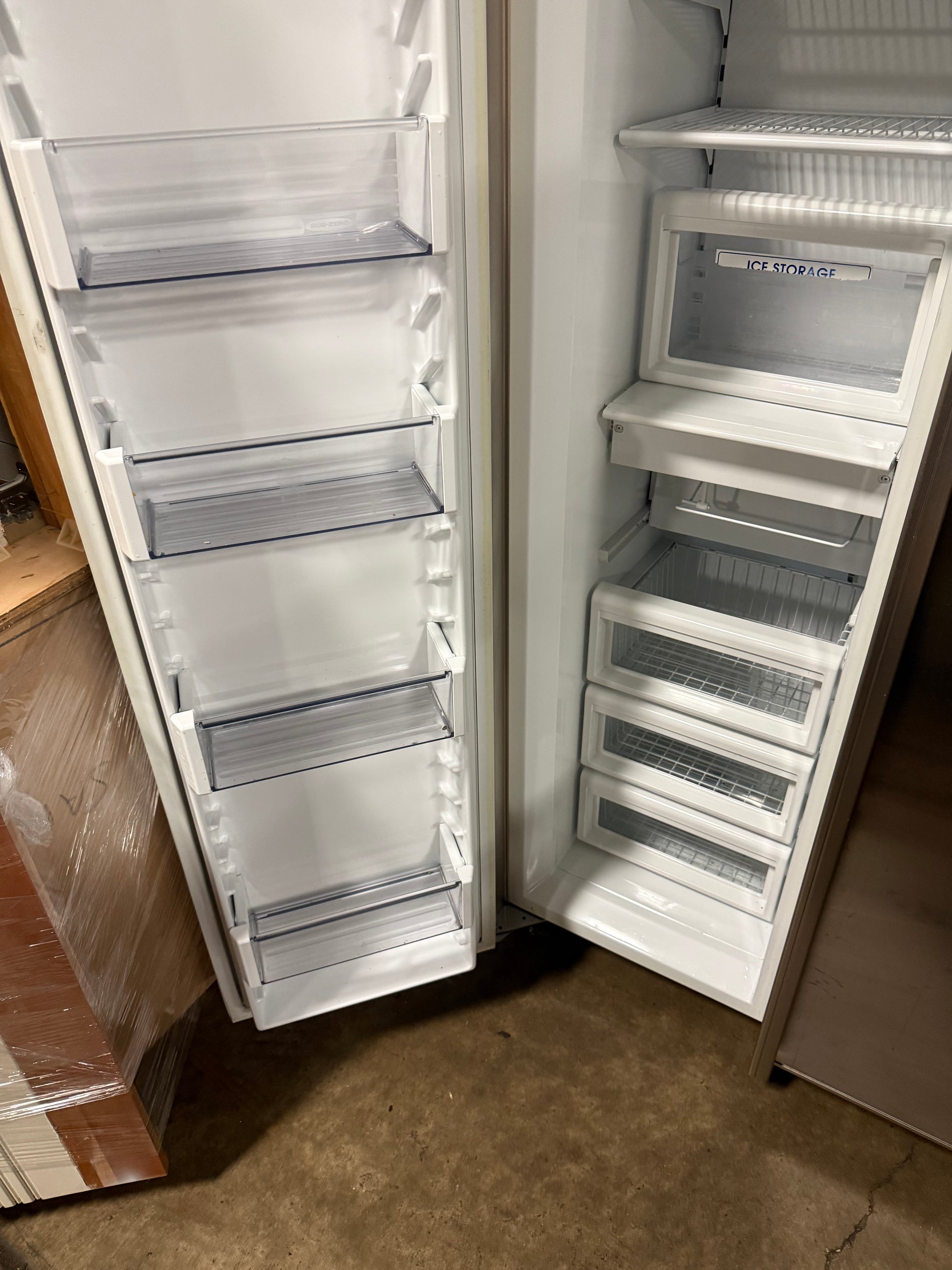 Sub-Zero 632 framed stainless steel refrigerator