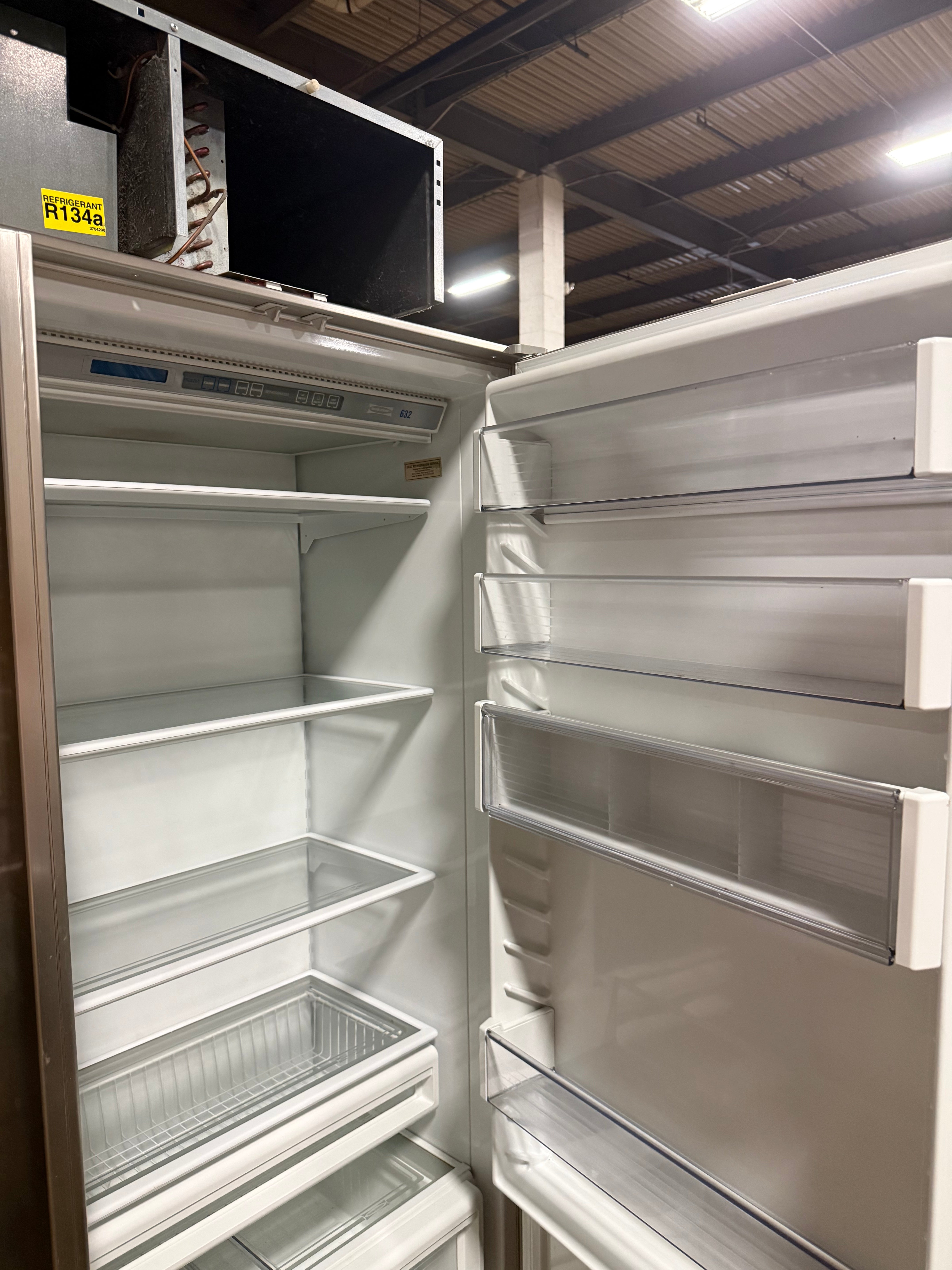 Sub-Zero 632/F 48" Stainless Steel Side by Side Refrigerator