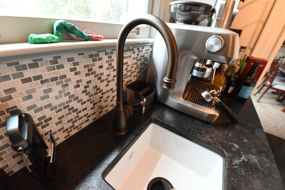 Premier Custom-Built Transitional Grey Butler's Pantry