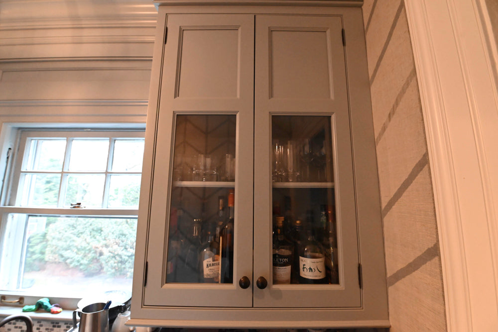 Premier Custom-Built Transitional Grey Butler's Pantry