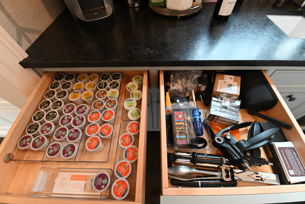 Premier Custom-Built Transitional Grey Butler's Pantry