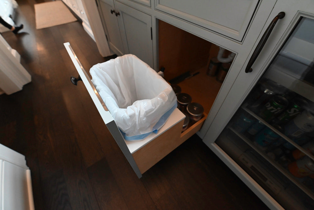 Premier Custom-Built Transitional Grey Butler's Pantry