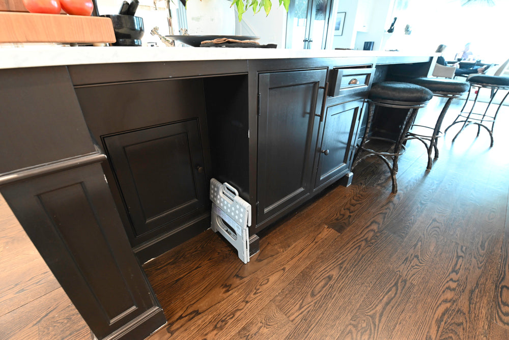 "The Prescott" Transitional White Kitchen with Island, Sub-Zero & Viking Appliances