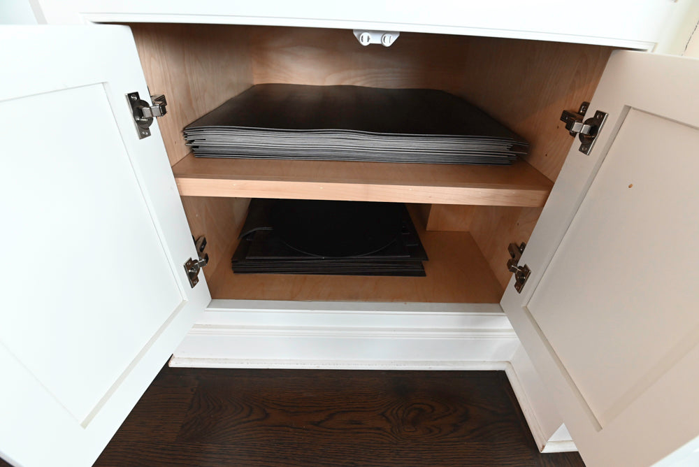 "The Prescott" Transitional White Kitchen with Island, Sub-Zero & Viking Appliances
