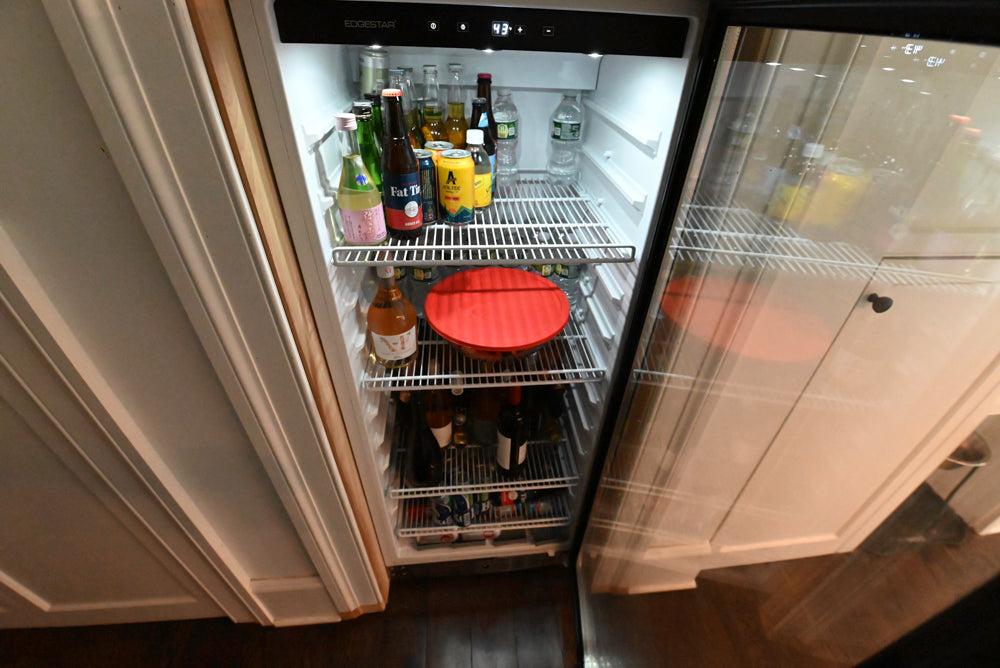 "The Prescott" Transitional White Kitchen with Island, Sub-Zero & Viking Appliances
