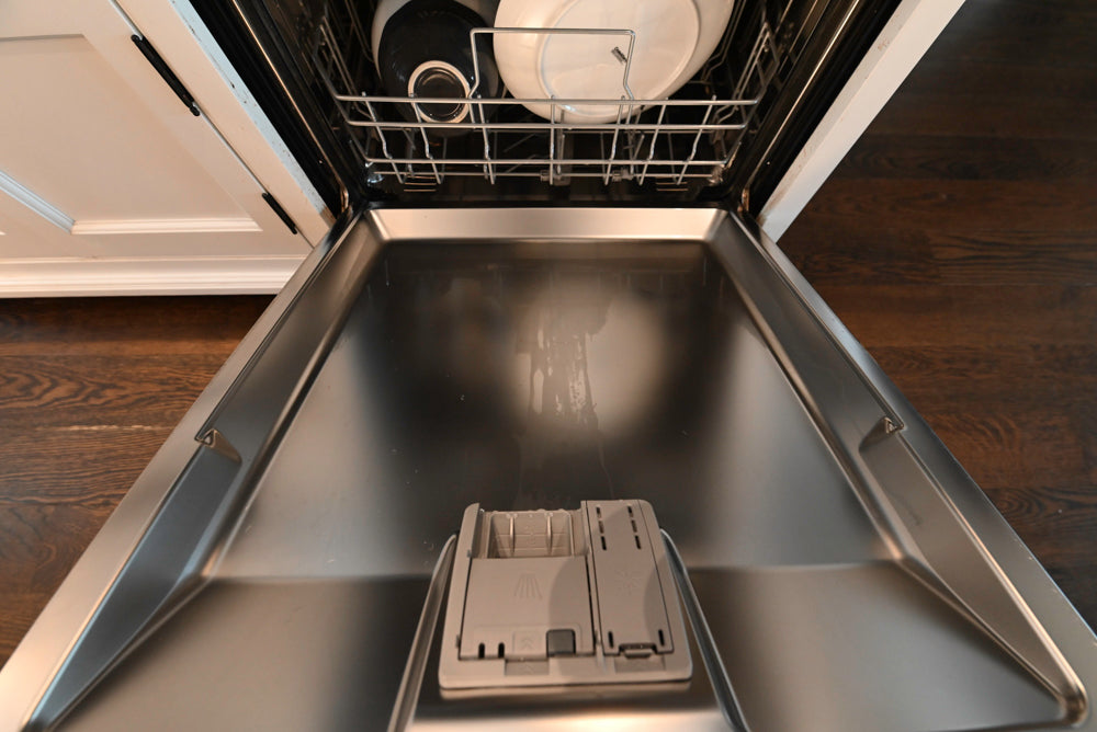"The Prescott" Transitional White Kitchen with Island, Sub-Zero & Viking Appliances
