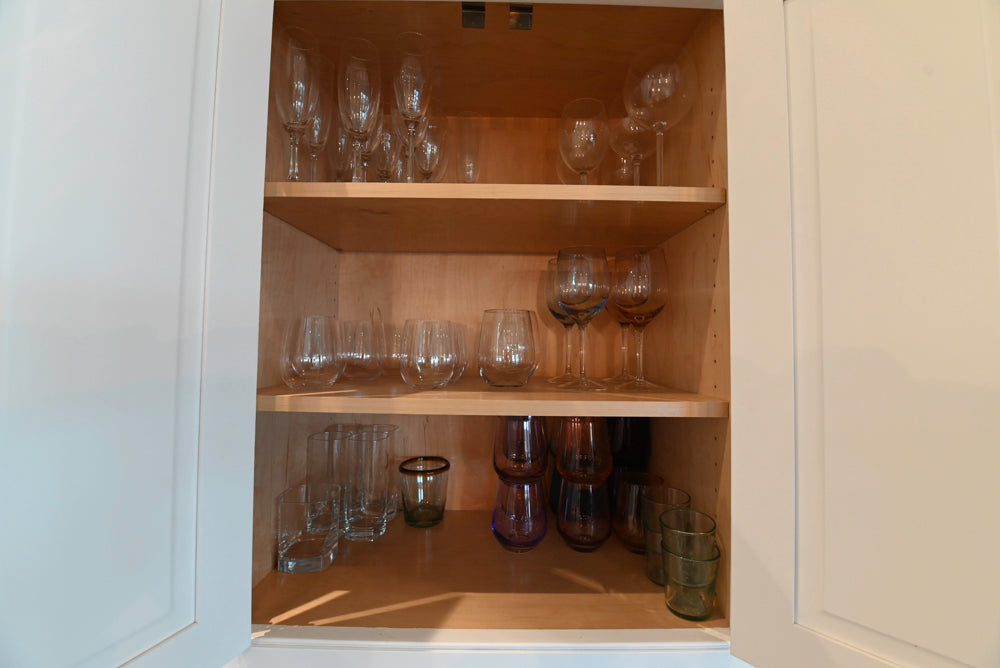 "The Prescott" Transitional White Kitchen with Island, Sub-Zero & Viking Appliances