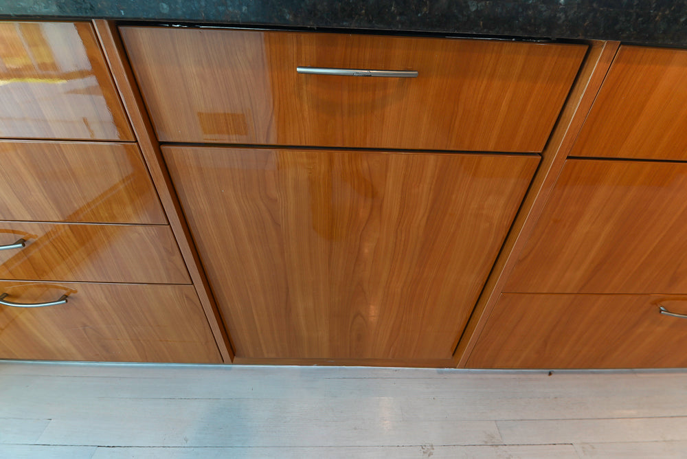 Neff Modern Kitchen with Island and 48" Viking Refrigerator