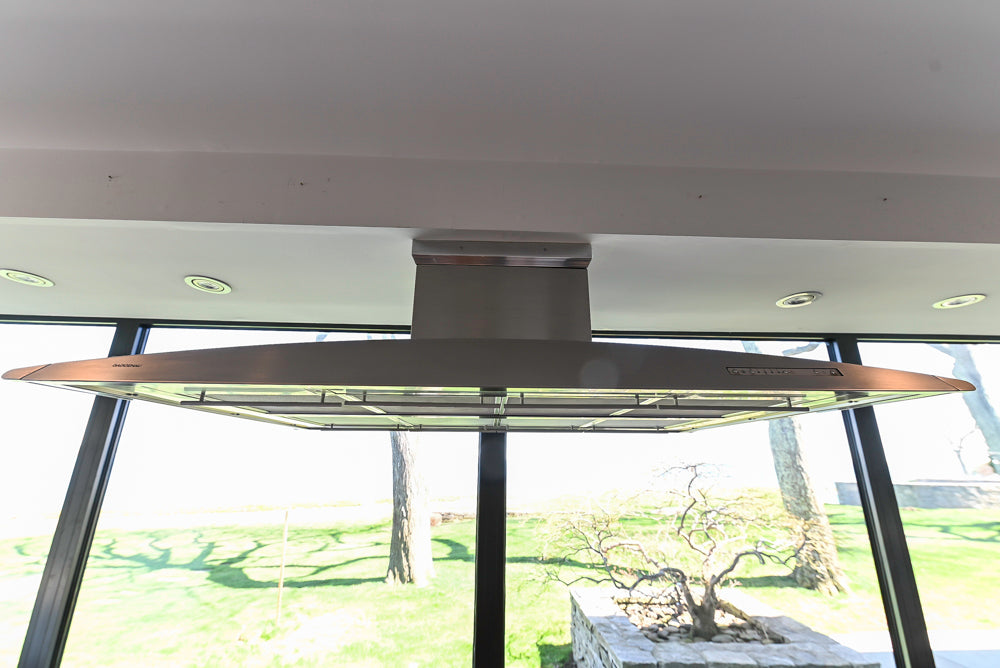 Neff Modern Kitchen with Island and 48" Viking Refrigerator