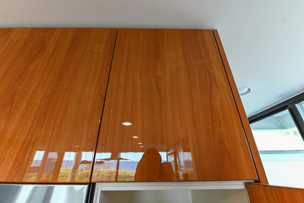 Neff Modern Kitchen with Island and 48" Viking Refrigerator