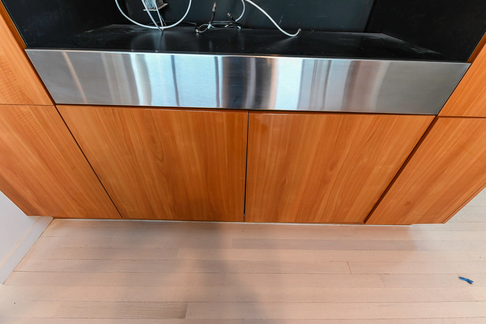 Neff Modern Kitchen with Island and 48" Viking Refrigerator