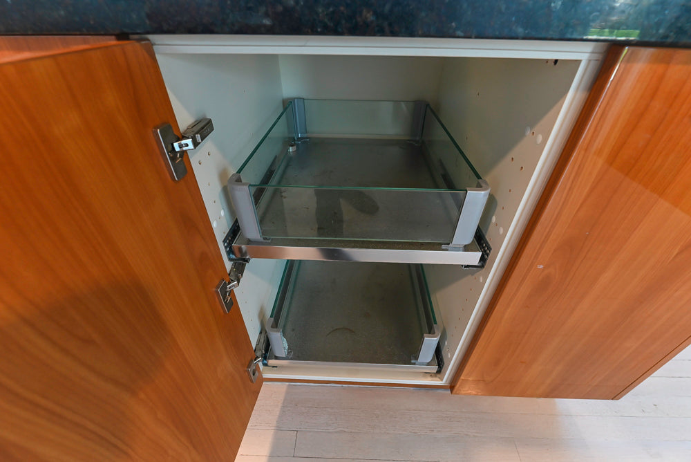 Neff Modern Kitchen with Island and 48" Viking Refrigerator