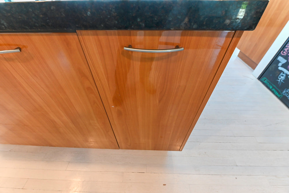 Neff Modern Kitchen with Island and 48" Viking Refrigerator