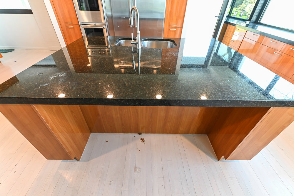 Neff Modern Kitchen with Island and 48" Viking Refrigerator