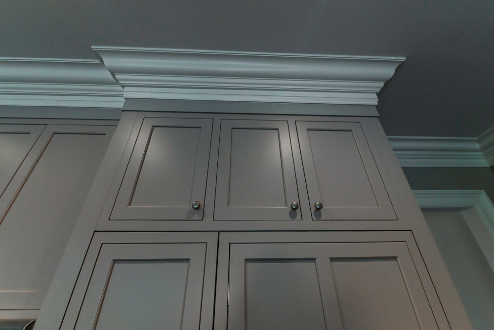 Plain & Fancy Repose Gray Transitional Kitchen with Thermador Appliances
