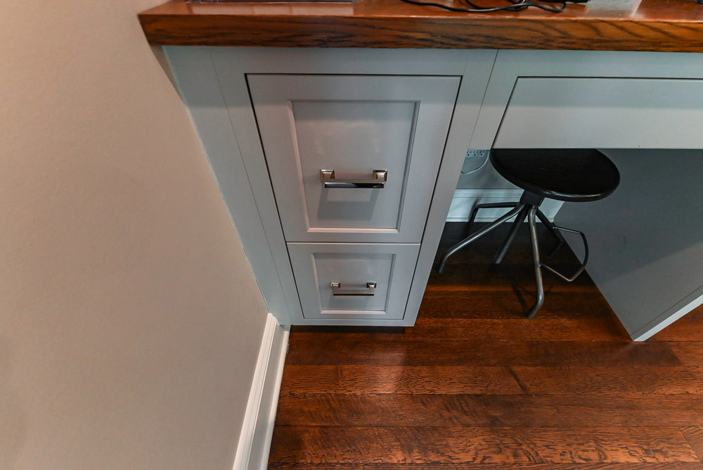 Plain & Fancy Repose Gray Transitional Kitchen with Thermador Appliances