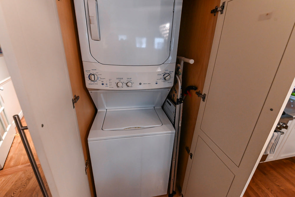 Plain & Fancy Transitional White Kitchen with Thermador Range